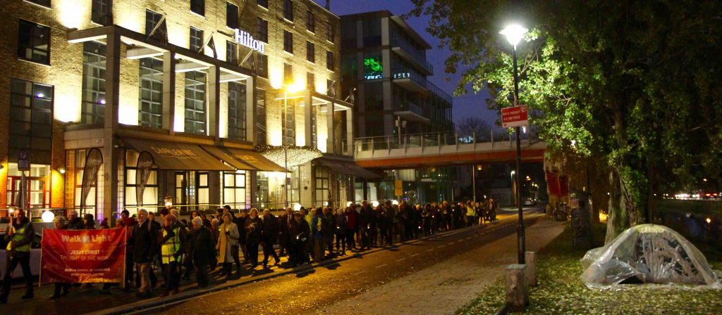 Dublin Walk of Light focuses on climate change and care for creation